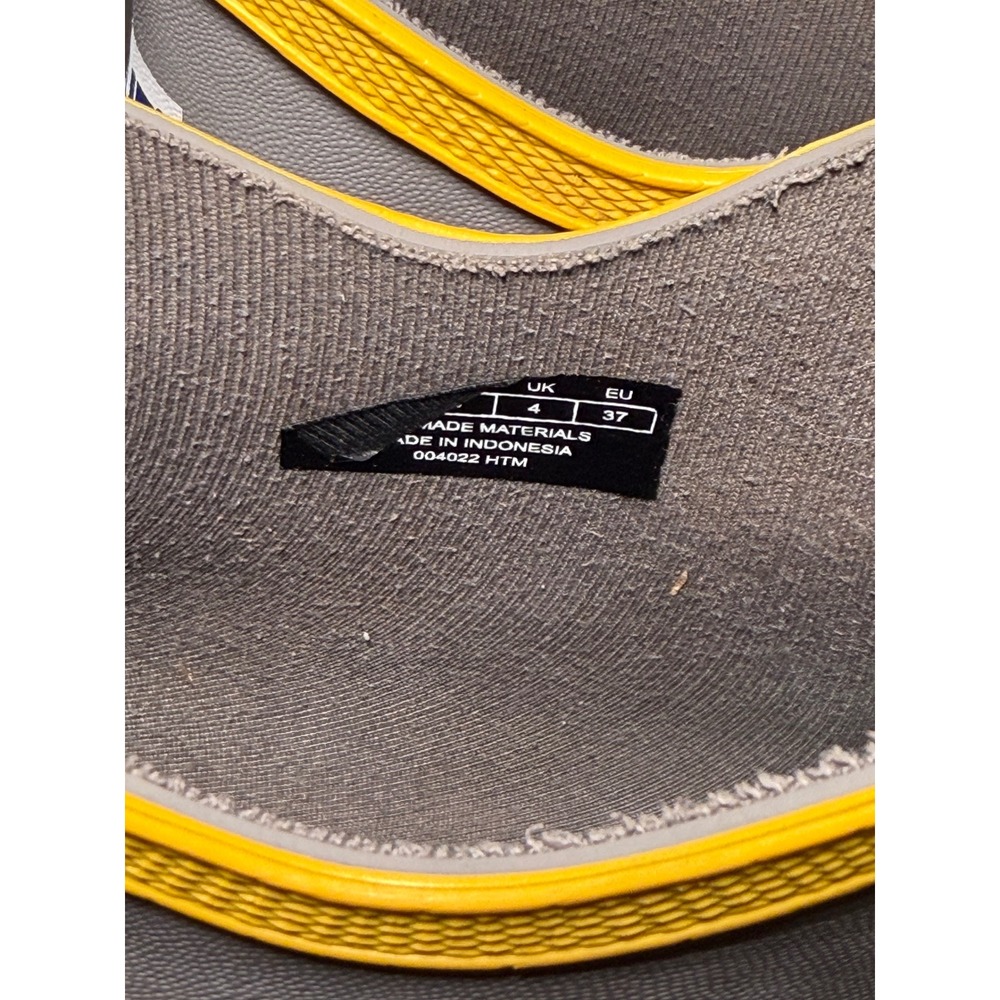 XTRATUF Kids Ankle Deck Boots Grey Yellow Waterproof Rain Boots Size 5 - Picture 8 of 10